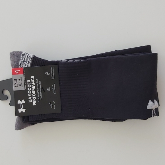Under Armour Other - Under Armour Soccer Performance Cushioned Over-the-Calf Socks